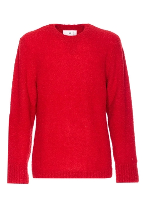 SEVEN GAUGE crew-neck long-sleeves sweater - Red