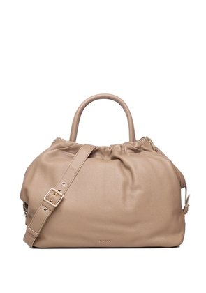 BIASIA gathered handle tote bag - Neutrals