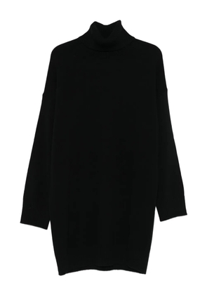 Roberto Collina long sleeve mini dress - Black
