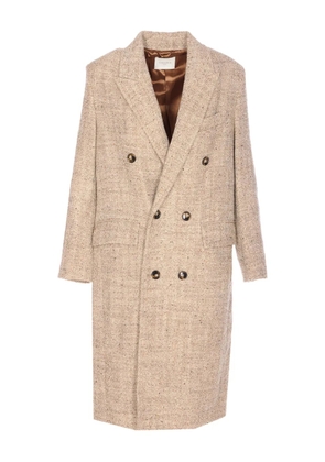 Circolo 1901 double-breasted bouclé coat - Neutrals