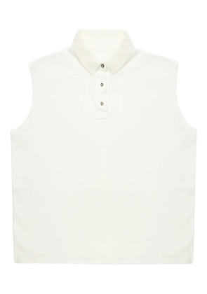 Free People sleeveless polo top - Neutrals