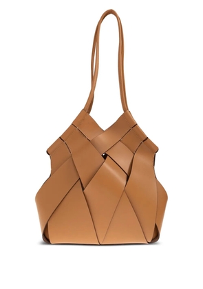 Ulla Johnson Charlotte woven leather tote bag - Brown