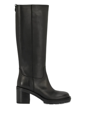 Casadei 80mm block-heel boots - Black