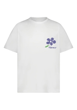 FLÂNEUR cotton T-shirt - White