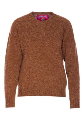 Howlin' Shaggy Bear sweater - Brown
