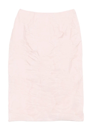 Cecilie Bahnsen pleated midi skirt - Pink