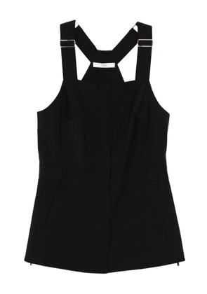 Tibi overall top - Black