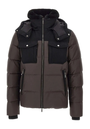 Moorer hodded jacket - Brown
