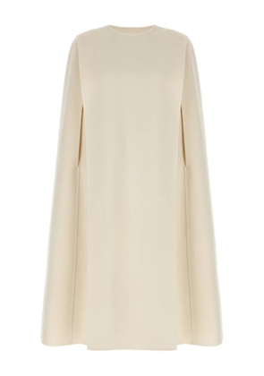 Federica Bonifaci crew-neck wallet cape - Neutrals