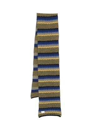 Manuel Ritz wool-blend scarf - Blue