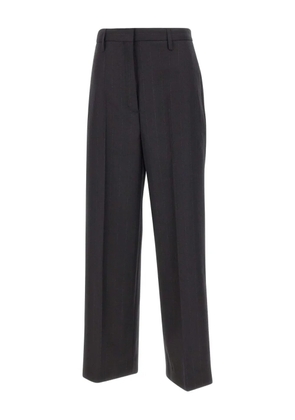 HERSKIND pinstripe wool trousers - Black