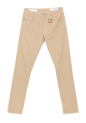Sartoria Tramarossa ring-detail trousers - Neutrals