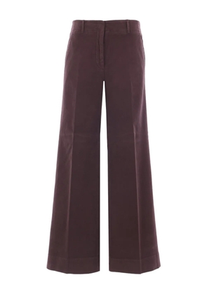 Incotex Ilya wide-leg trousers - Brown