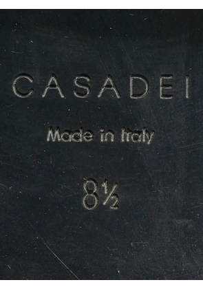 Casadei chain-detail knee-length boots - Black