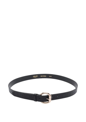 LIU JO buckle closure belt - Black