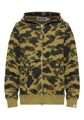 A BATHING APE® 1st Camo shark hoodie - Green