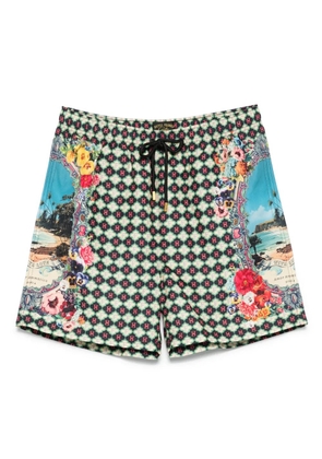 Camilla Bathing Bombshell swim shorts - Black