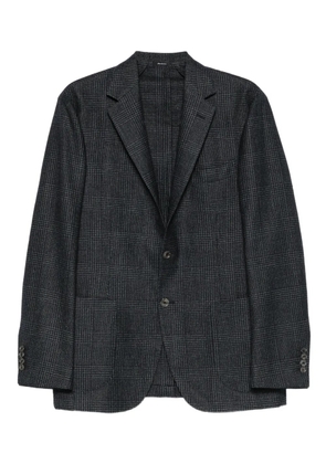 SARTORIO NAPOLI checked wool jacket - Blue