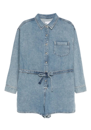 Good American Weightless Denim romper - Blue