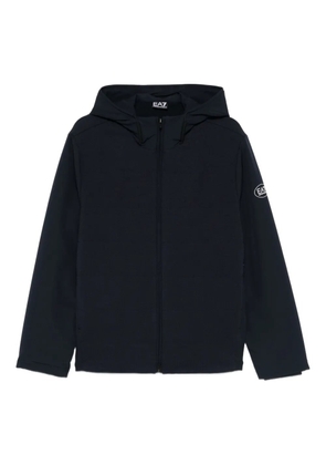 Ea7 Emporio Armani hooded EA7 jacket - Blue