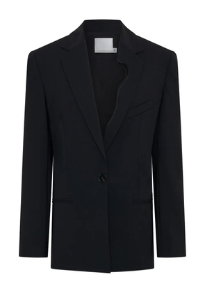 Christopher Esber padded-shoulder single-button blazer - Black