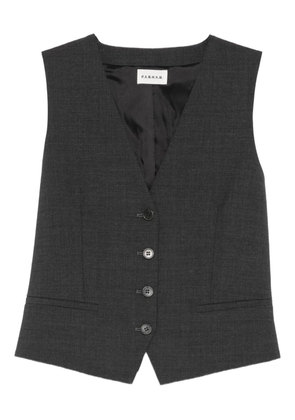 P.A.R.O.S.H. Lu buttoned waistcoat - Grey