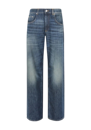 Department 5 faded-effect trousers - Blue