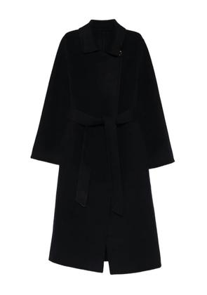 The Curated Collection belted tailored coat - Black