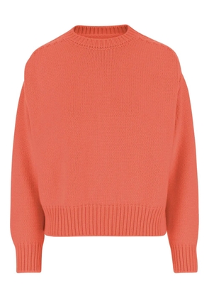 SA SU PHI crew-neck sweater - Orange