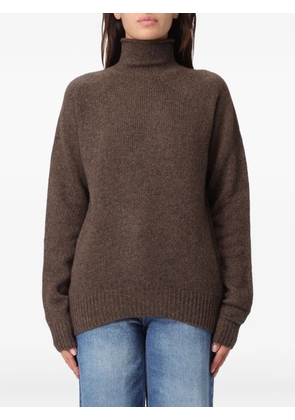 A.P.C. roll-neck sweater - Brown