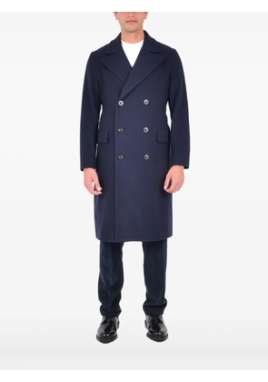 Boglioli double-breasted belted coat - Blue