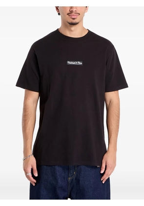 Mitchell & Ness cotton logo T-shirt - Black