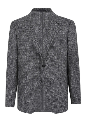 Tagliatore buttoned woven jacket - Grey