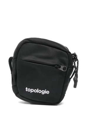 Topologie mini Tinbox zip-fastening keyring - Black