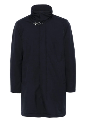 Fay Gancini-buckle coat - Blue