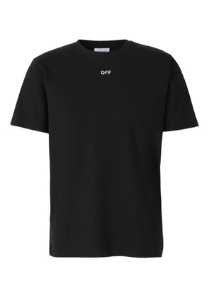 Off-White graphic print round-neck T-shirt - Black