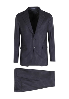 Tagliatore striped two-piece suit - Blue