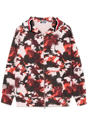 A BATHING APE® printed hoodie - Red