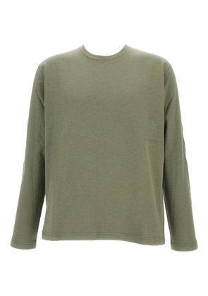 Junya Watanabe MAN crew-neck long-sleeves T-shirt - Green