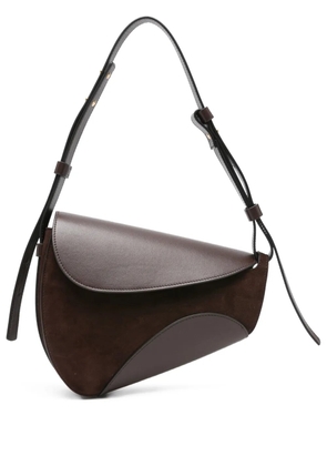 NEOUS leather shoulder bag - Brown