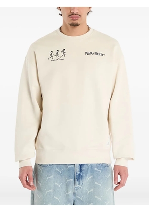 PUMA x Saysky crew-neck sweatshirt - Neutrals