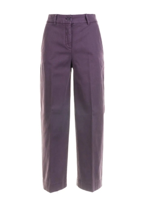 Via Masini 80 buttoned pants - Purple