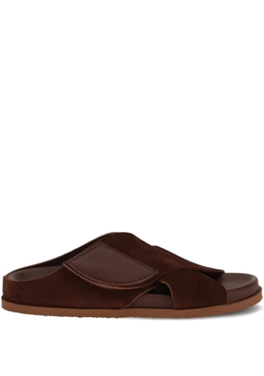 Pedro Garcia Danai cross-strap sandals - Brown