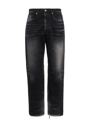 John Richmond faded-wash jeans - Black