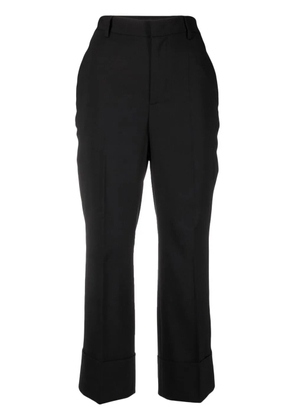 DSQUARED2 cropped flare trousers - Black