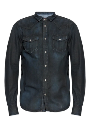 Diesel D-Vega chest-pocket shirt - Blue