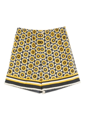 Valentino Garavani Bulles Royales-print bermuda shorts - Black