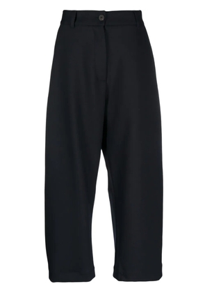 Studio Nicholson high-waisted wide-leg trousers - Blue