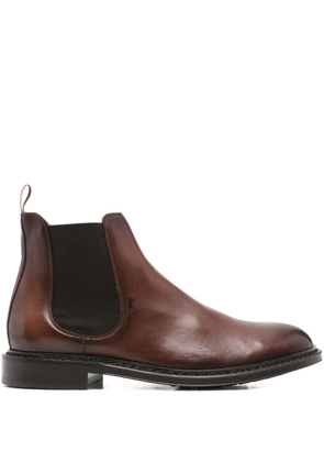 sturlini firenze elasticated-panels leather boots - Brown