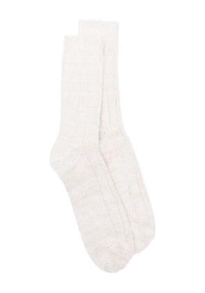 Birkenstock ribbed-knit socks - Neutrals